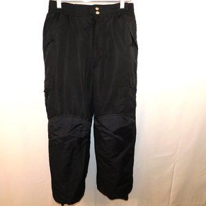 Minus Zero Insulated Black Snow Pants Size XL Winter Ski